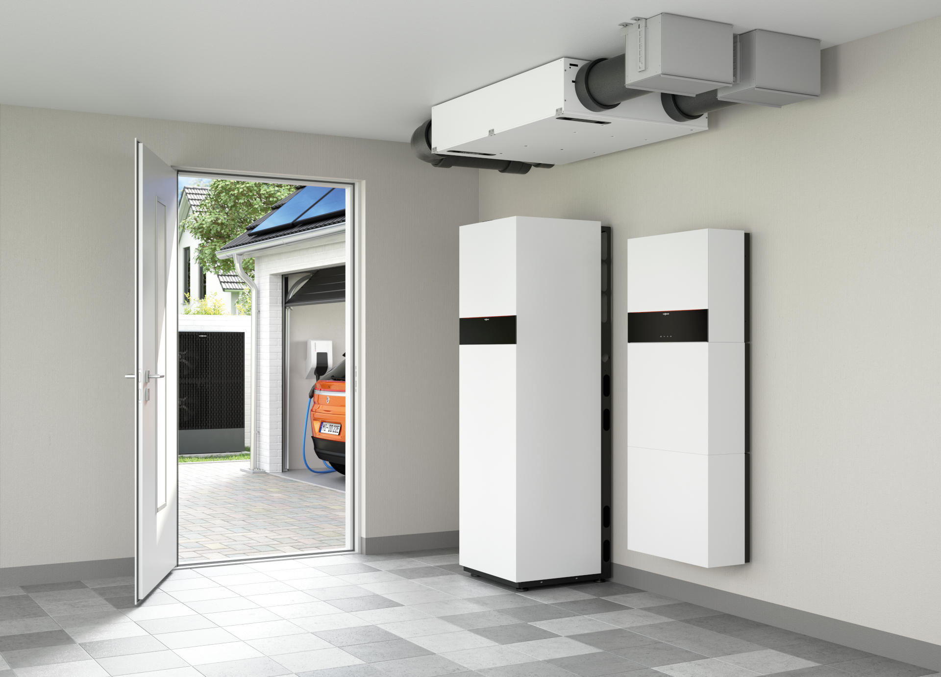 Toplotna pumpa za 150m2, dovoljne snage da zagreje ceo sprat kuće.